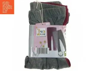 Leggings 2-pak, str. 5 år fra Poco Piano (str. 5 år)