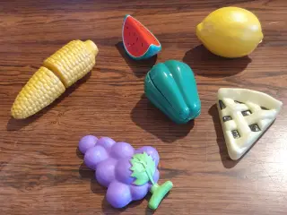 Legetøj frugt/grønt