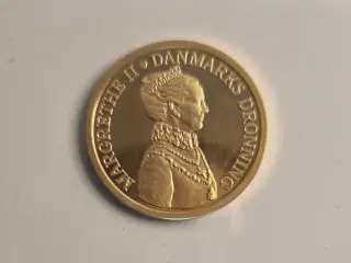 Guldmønt 3000kr, Margrethe ll 