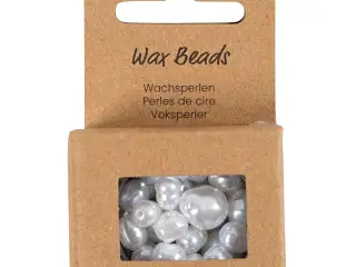 Voksperler, Oval, diam. 6-14 mm, hulstr. 1,3-1,5 mm, 30stk./ 1 pk.