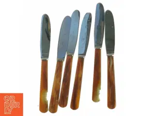 Smørknive med benskaft fra Dansk Knivfabrik Lundtofte (str. 18 cm)
