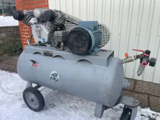 Kompressor Stenhøj 100 liter 