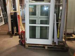 NY TERRASSEDØR 3-LAGS GLAS 95x204, KR 4000