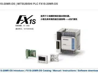 PLC Mitsubishi Melsec FX1s-20M/DS