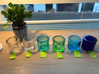 6 stk. Kivi fyrfadsstager - Marimekko, Iittala