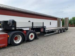 Bodex Maskintrailer MED DREJBAR BAGAKSEL!