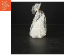 Hvid lys i plastik indpakning (str. 13 cm)