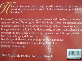 istandsættelse af gamle møbler, af jane fredlund, 
