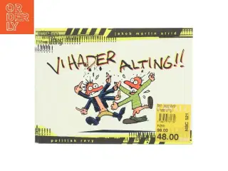 Vi hader alting!! af Jakob Martin Strid (Bog)
