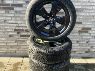 Orginale Skoda Alufælge Enyaq 19’ med Vinterdæk 