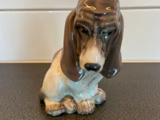 Dahl Jensen Basset hundefigur 