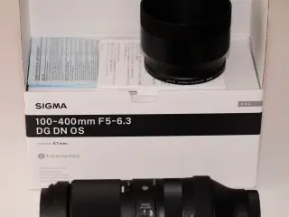 SONY/ SIGMA Telezoom 100m - 400mm optik