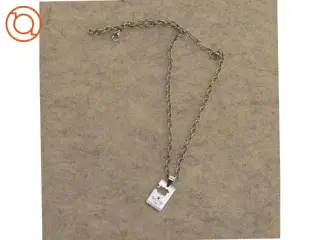 Halskæde i sølv med stjernetegn  (str. 8 cm)
