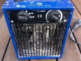 Varmeblæser 2000 watt
