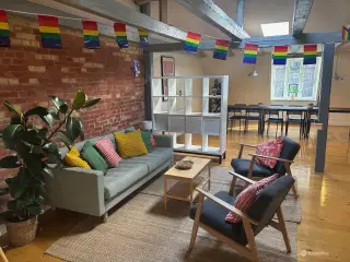 Fremleje: lille kontor med stor fælles areal i Mejlgade. Aarhus C (jan–aug 2026)