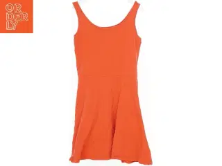 Orange kjole med stropper fra H&M (str. 140)