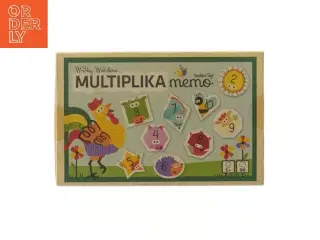 Multiplikation memo spil fra Barbo Toys (str. 17,5x11 cm)