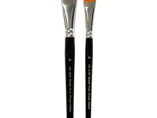 Nylon Pensler, nr. 16+20, L: 19-20 cm, B: 17-24 mm, flad, 2 stk./ 1 pk.