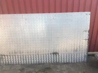 Dørkplade Aluminium Brugt