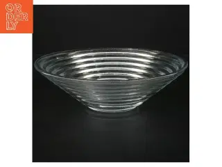 Smuk Holmegaard Glasskål (str. Ø 22,5 cm)