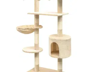 Kradsetræ med sisal til katte 125 cm beige