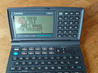 Retro Casio digital diary 128kb 