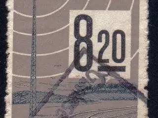 H.F.H.J. - Godsfrimærke - 820 Øre - Stemplet