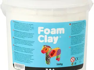 Foam Clay®, hvid, 560g/ 1 spand