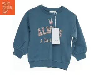 Blå sweatshirt fra Basic needs (str. 92)