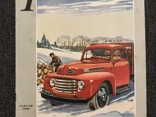 Ford Nyt bilmagasin 1949