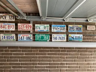 USA Nummerplader
