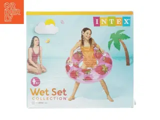 Badering med jordbærprint fra Intex (str. 9 plus år)