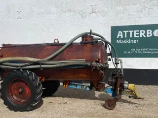 Slamsuger - spulevogn Slamsuger 2800 liter