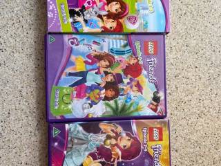 Lego friends dvd'er