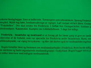fredericia - besættelse og modstand, af sven lundb