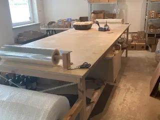 Snedker arbejdsbord / pakkebord