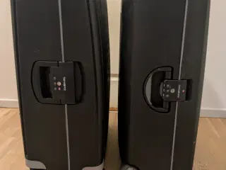2 Samsonite kufferter