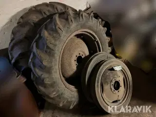 Traktordæk fra Grå MF - 4 styk