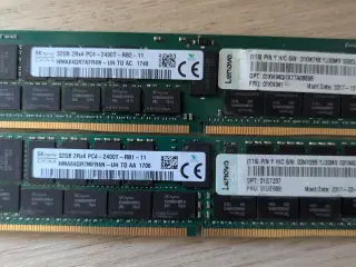 32GB DDR4 ECC Registered RDIMM – Hynix PC4-2400T