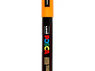 Posca Tusch, PC-5M, streg 2,5 mm, medium, bright yellow, 1 stk.