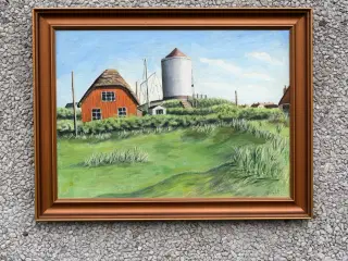 Maleri af Julius Th. Jensen (Julle) (1905-1975)