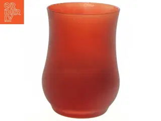 Rød vase