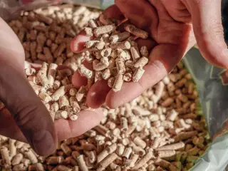 Biomasse træpiller til pilleovn