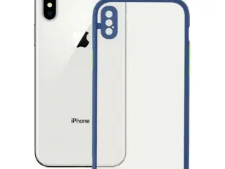 Mobilcover iPhone X , XS KSIX Duo Soft Blå