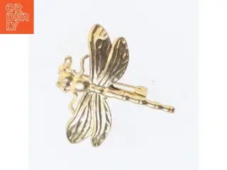 Guldsmede broche fra Paolo Dorelli (str. 3x3 cm)