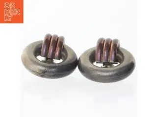 Vintage clips øreringe (str. Ø. 3,5 cm)