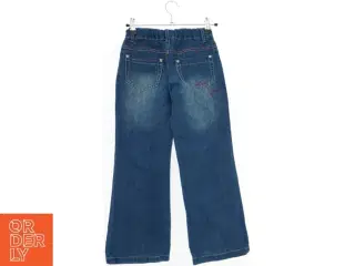 Børnejeans med pink syninger fra Units (str. 128)