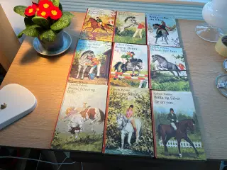 Britta og Silver - "hestebøger" - 9 stk.