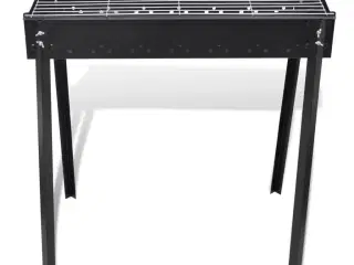 Firkantet kulgrill 75 x 28 cm