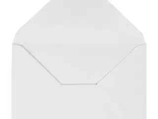 Klassiske Hvide Kuverter 11,5x16 cm - 10 stk.